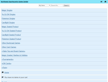 Tablet Screenshot of nwgamerschoice.com